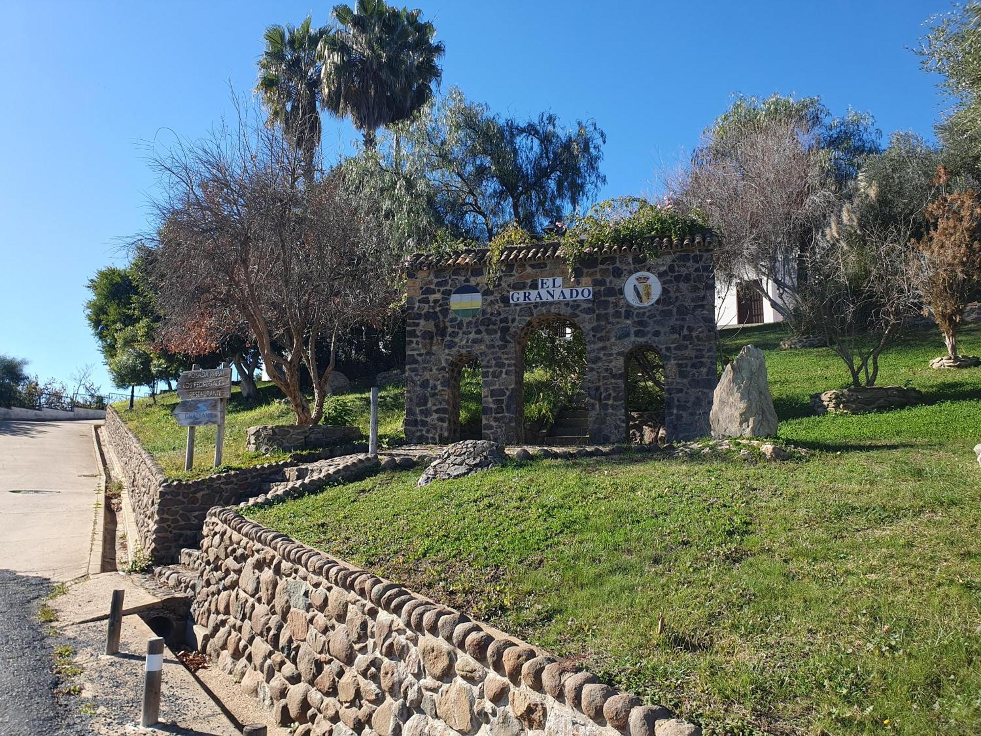 Posada Los Pedregales El Granado Bagian luar foto